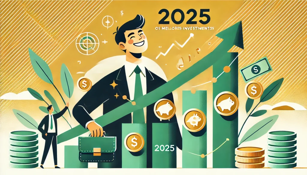 Os melhores investimentos para começar em 2025