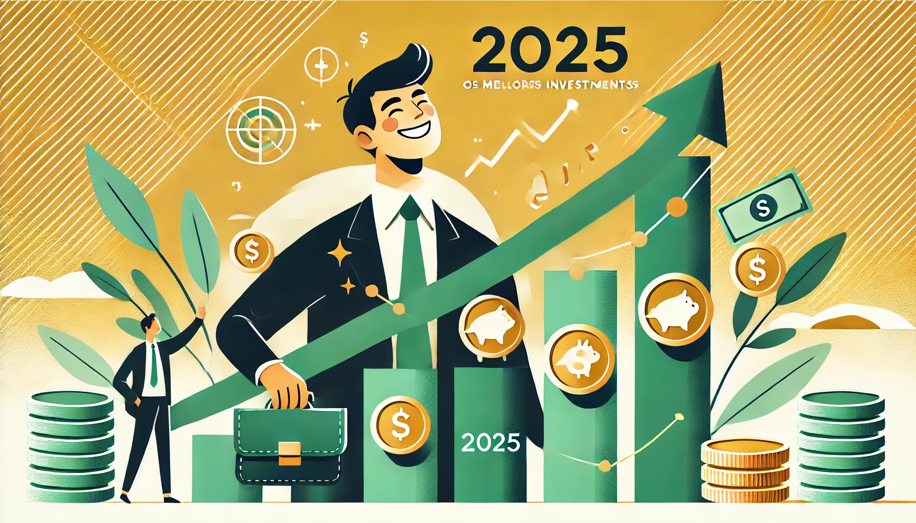 Os melhores investimentos para começar em 2025